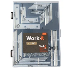 Work>it GASGRILL ZINK 25 MM 180 DELE
