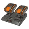 Discount Worx WA3610 BATTERISÆT 20V 2 AH