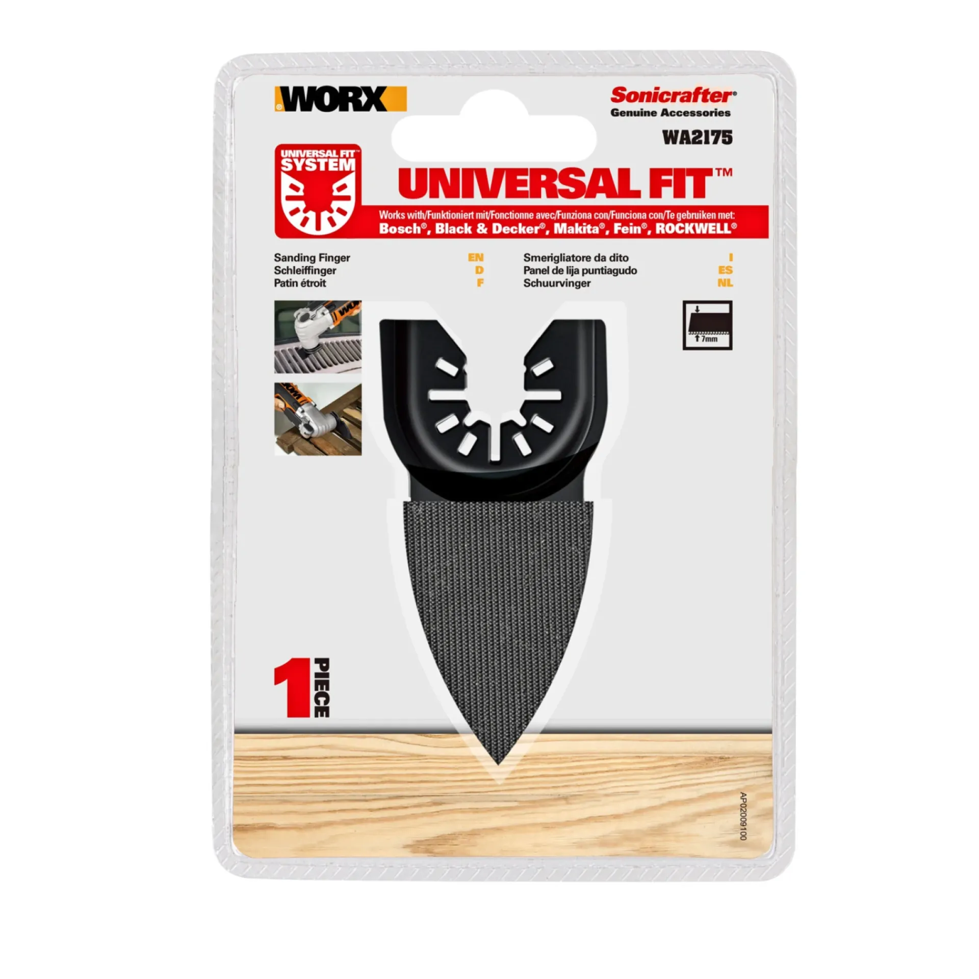 Hot Worx WA2175 MULTIVÆRKTØJ AKKU 20V UDEN BATTERI OG LADER