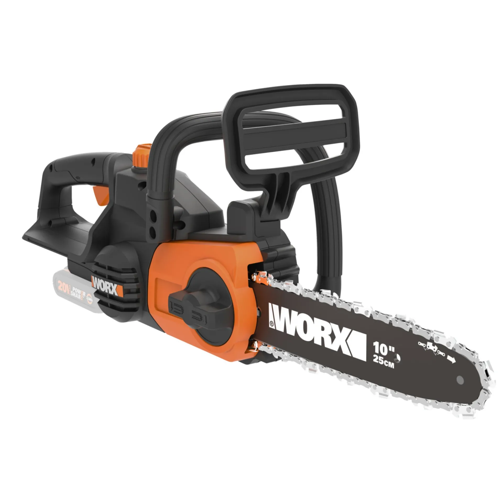 Discount Worx WG322E.9 KÆDESAV AKKU 25 UDEN BATTERI OG LADER