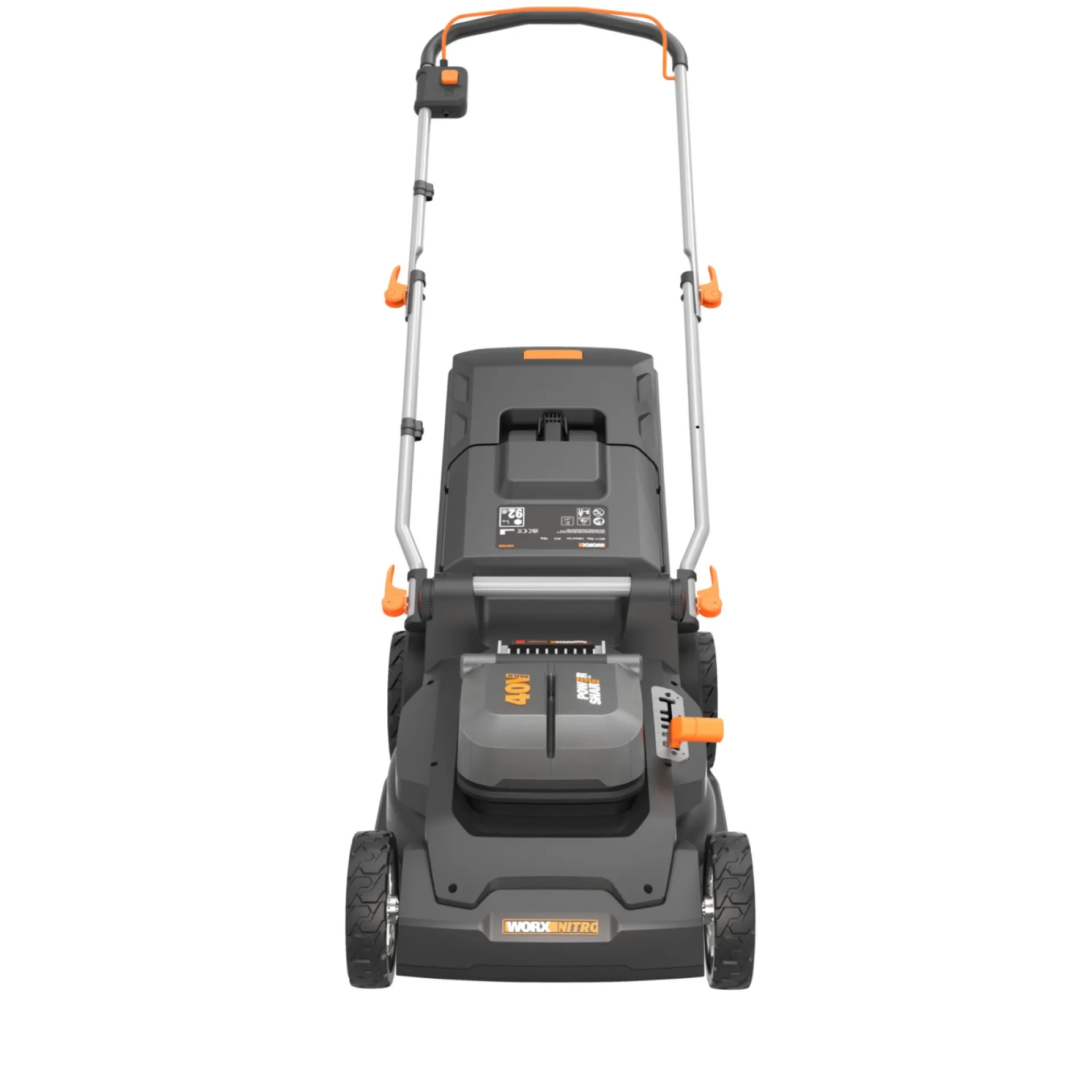Clearance Worx WG745E PLÆNEKLIPPER AKKU 20V MED BATTERI OG LADER