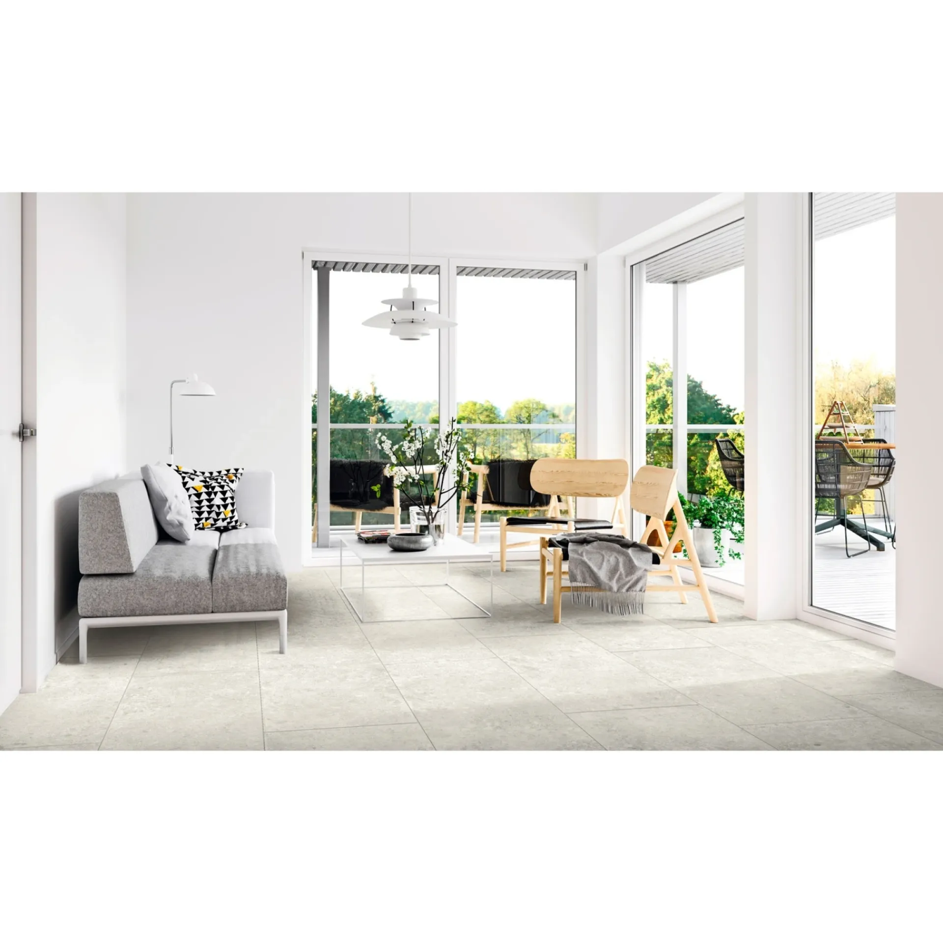 Online XL-BYG CEPPO WHITE SOKKELFLISE 7X60 HVID