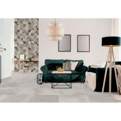 XL-BYG CONTEMPORARY LIGHT GREY GULVFLISE 81X81 LYS GRÅ