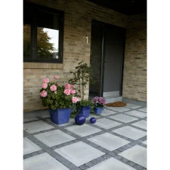 New XL-BYG G654 CHAUSSESTEN 8 X 9 X 9 CM BLÅGRÅ
