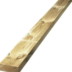 New XL-BYG HØVLET REGLAR TRYKIMPRÆGNERET 47 X 125 X 4200 MM