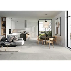 Sale XL-BYG LAGOM WHITE GULVFLISE 60X60 LYS GRÅ
