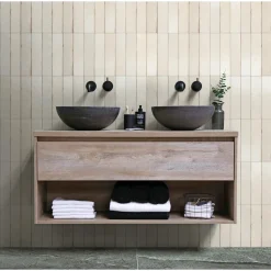 Sale XL-BYG MATERICI CANENELLA BLANK VÆGFLISE 6X25 BEIGE