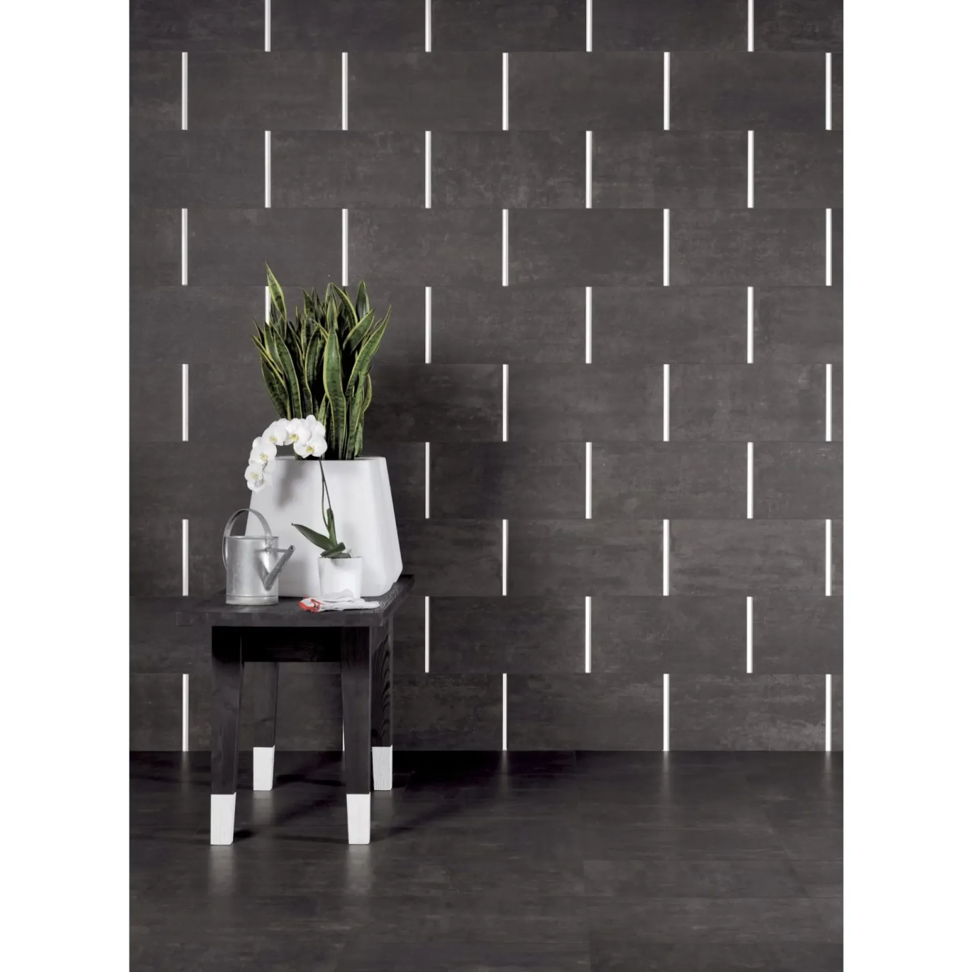Clearance XL-BYG ON SQUARE LAVAGNA GULVFLISE 60X60 MØRK GRÅ