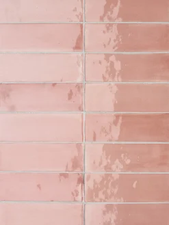 Best XL-BYG T-BRICK WALL PINK PANTHER VÆGFLISE 5,2X16 RØD
